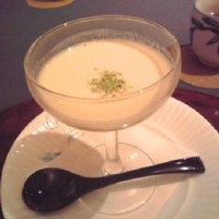 ゆば泉 宝ヶ池店 - 湯葉のすり流しスープ