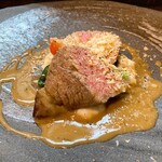 お食事処 はんぐりー - 和牛のヒレのグリエ　ジャポネソース