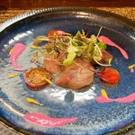 お食事処 はんぐりー - ヒラマサのカルパッチョ
