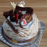 ラ・ブランシュ - X'masモンブラン5号サイズ