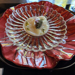 あざみ野うかい亭 - キャビアとホタテ