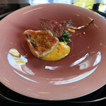 あざみ野うかい亭 - 金目鯛のカラスミ焼き