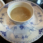 あざみ野うかい亭 - 栗のポタージュ