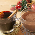 KIKO Wine and Chocolate - 冬季限定メニューホットワインとホットチョコレート、ホットチョコレートワイン