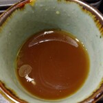そば清 - そば湯