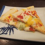 金町製麺 - ピザ