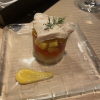 銀座かしわ - 比内地鶏のコンフィと季節野菜のテリーヌ