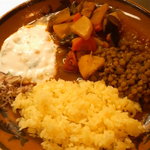 バー・エンチャン - 2009/7月：当夜スペシャル「南インド風カレー」（店主撮影・掲載許諾済）