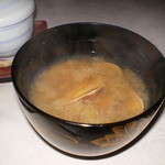 瀬里奈 - 　あさりのお味噌汁です。あさりが大粒で美味しかったです。