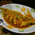 極 蘭州拉麺 - 松子魚