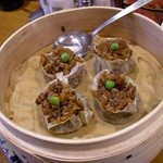 極 蘭州拉麺 - 糯米焼売