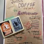 Turret Coffee - 告知の貼り紙