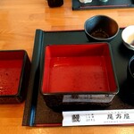 うなぎ専門店 尾方屋 - 完食させて頂きました！