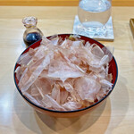 飯田商店 - 「指宿産一本釣り本枯節のごはん」¥600