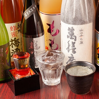 Enjoy 9 types of refreshing lemon sours! There is also a wide variety of potato shochu and local sake◎