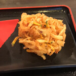 伊予製麺 - かき揚げ