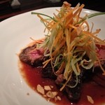 和ダイニング 一如 - 牛さがりのガーリックステーキ