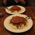さふらん - 2008年。今回は二人ともハンバーグフライカレー。