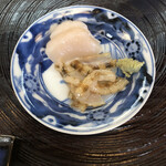 分福寿司 - 帆立をつまみで