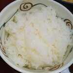 金澤屋牛肉店 - 牛鍋の御飯大盛(無料)(R4.12.26撮影)