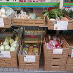 ラーメン 三亀 - 売っている野菜