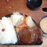 ホイロ - ハンバーグ定食850円
