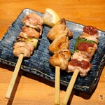 Kushiyaki Bisutoro Fukumimi - 串盛り合わせ