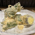 出島亜紗 - 天ぷら盛り合わせ