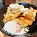 立呑み天ぷらKIKU - 【とり天丼 ¥1,200】