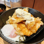 立呑み天ぷらKIKU - 【とり天丼 ¥1,200】