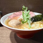 がふうあん - 限定麺:カマスとアジの醤油ラーメン