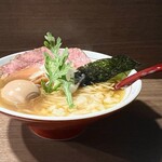 がふうあん - もういっちょ、限定麺:カマスとアジの醤油ラーメン