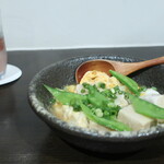 きらんしょ - 高野豆腐卵とじ