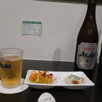 きらんしょ - お通し＆ビール