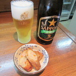Sumibiyaki Tori Naomasa - サッポロビール黒ラベル The北海道とお通し