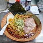 覆麺 智 - 覆麺ラーメン1,000円　大盛150円