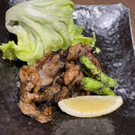 炎の舞 らくい - 地鶏のグリル　柚子胡椒風味