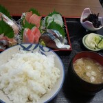 Kobayashi Sengyoten - 刺身定食