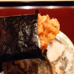 わたなべ - 有明の新海苔で手巻に