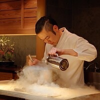 わたなべ - 液体窒素で目の前で作る