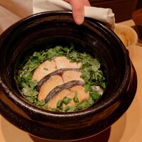 わたなべ - 鰆と芹ご飯