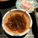 伍楽 - 本日の小鉢はモズク酢でサッパリ(^^♪
