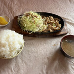 Asahiya - 焼肉定食①