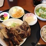 全国珍味・名物　難波酒場 - マグロかまやき定食500円！