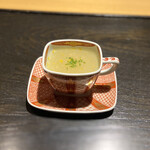 眞善美 - 今市蕪と干し貝柱のシャンタンスープ