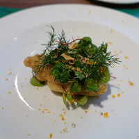 リストランテ アクアパッツァ - 鮟鱇のフリットサルサピエモンテーゼ蜜柑の香り」