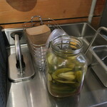 Super Duper Burgers  - 2019/12/10食べ放題のピクルス