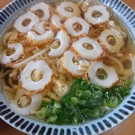 Te Dukuri Udon Naruto - ちくわうどん小(550円)