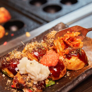 Infinite arrangements! Takoyaki that you can enjoy at your own pace