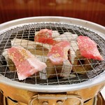新橋 炭火焼き黒毛和牛 最大129種食べ放題 焼肉 天龍 - 